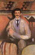 Edvard Munch Painter oil on canvas